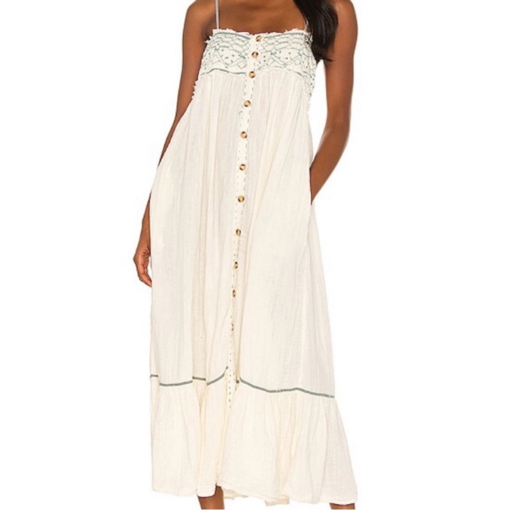 Free People Linda Jo Midi, in Gardenia